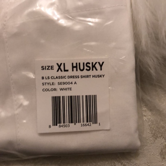 NWT! FRENCH TOAST Long Sleeve Classic Dress Shirts in sizes XL HUSKY & 2XL HUSKY - Picture 6 of 11